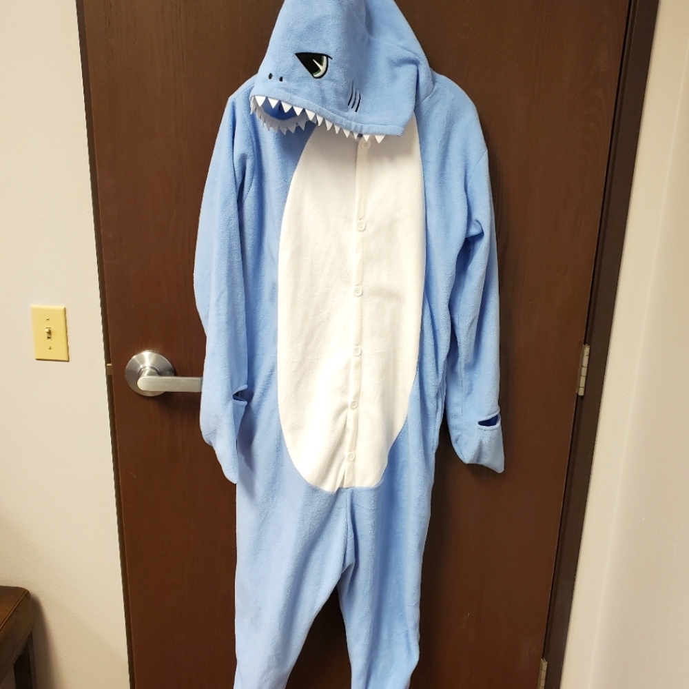 Shark onesie costume